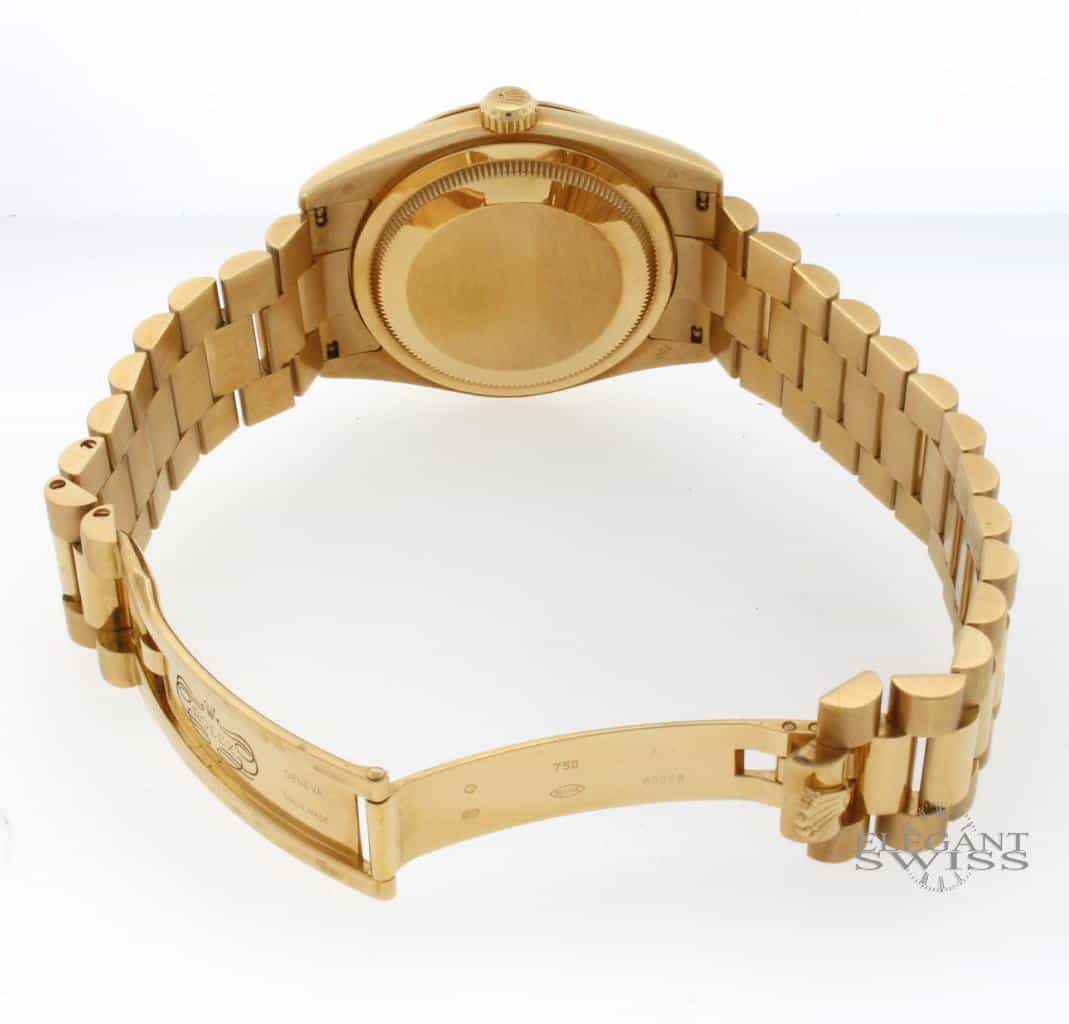 Rolex President Day-Date 18K Yellow Gold 36MM Automatic Mens Watch 118238 - Image 7