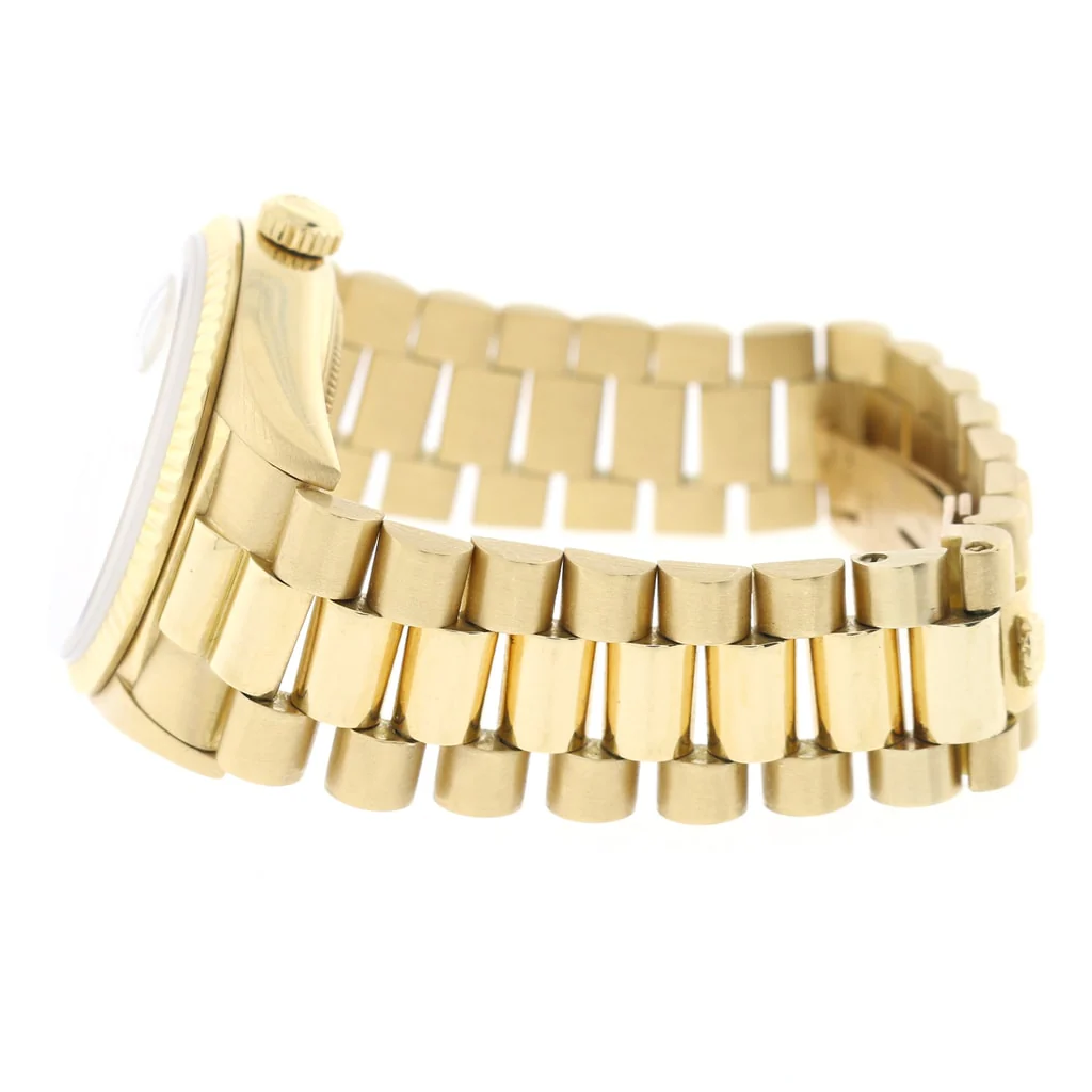 Rolex President Day-Date 18K Yellow Gold 36MM Factory Jubilee Cream Dial Automatic Mens Watch 18038 - Image 6