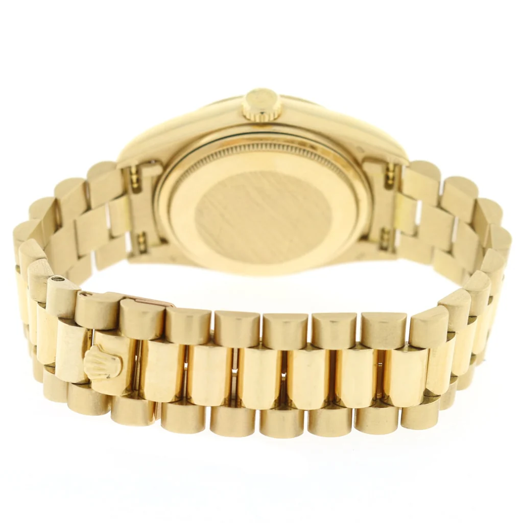 Rolex President Day-Date 18K Yellow Gold 36MM Factory Jubilee Cream Dial Automatic Mens Watch 18038 - Image 8