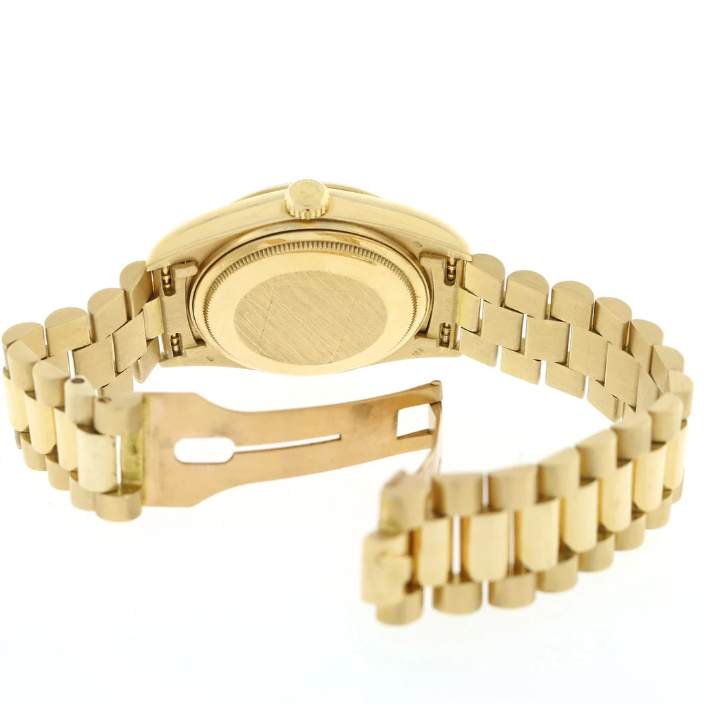 Rolex President Day-Date 18K Yellow Gold 36MM Factory Jubilee Cream Dial Automatic Mens Watch 18038 - Image 9