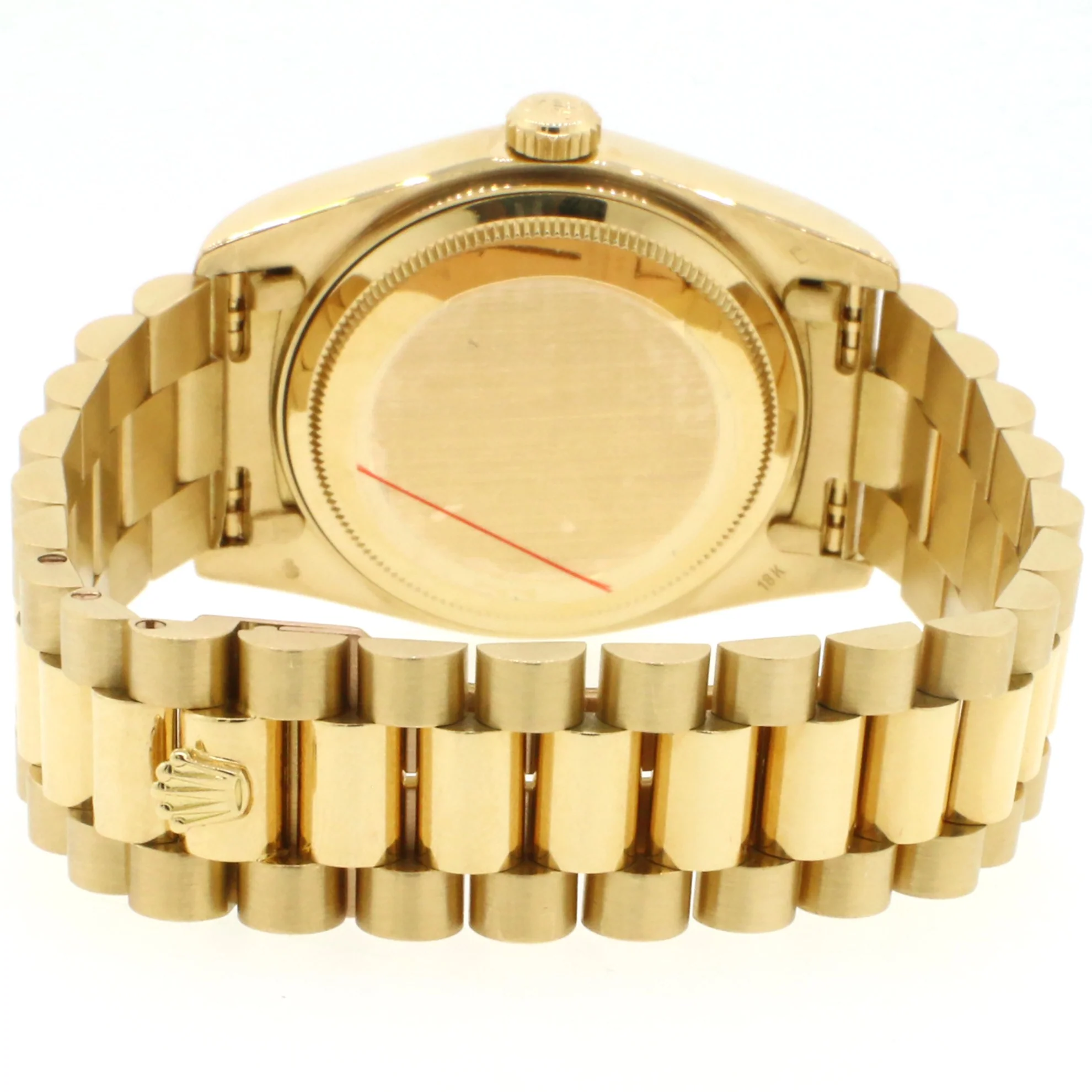 Rolex President Day-Date 18K Yellow Gold 36MM Ivory Jubilee Arabic Dial Watch Box Papers - Image 5