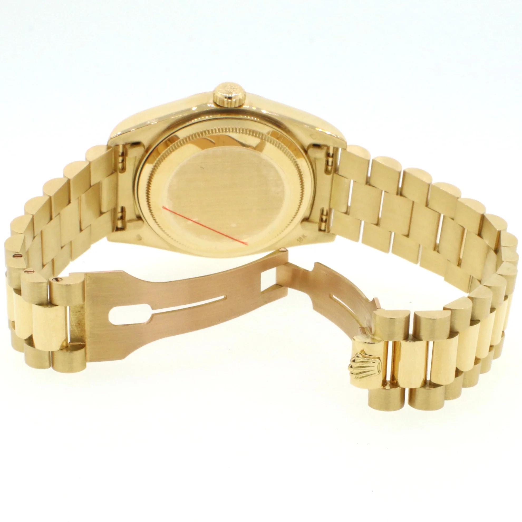 Rolex President Day-Date 18K Yellow Gold 36MM Ivory Jubilee Arabic Dial Watch Box Papers - Image 6