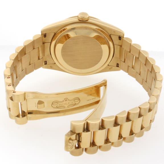 Rolex President Day-Date 18K Yellow Gold MOP Roman Dial 36mm Automatic Mens Watch 118238 - Image 8