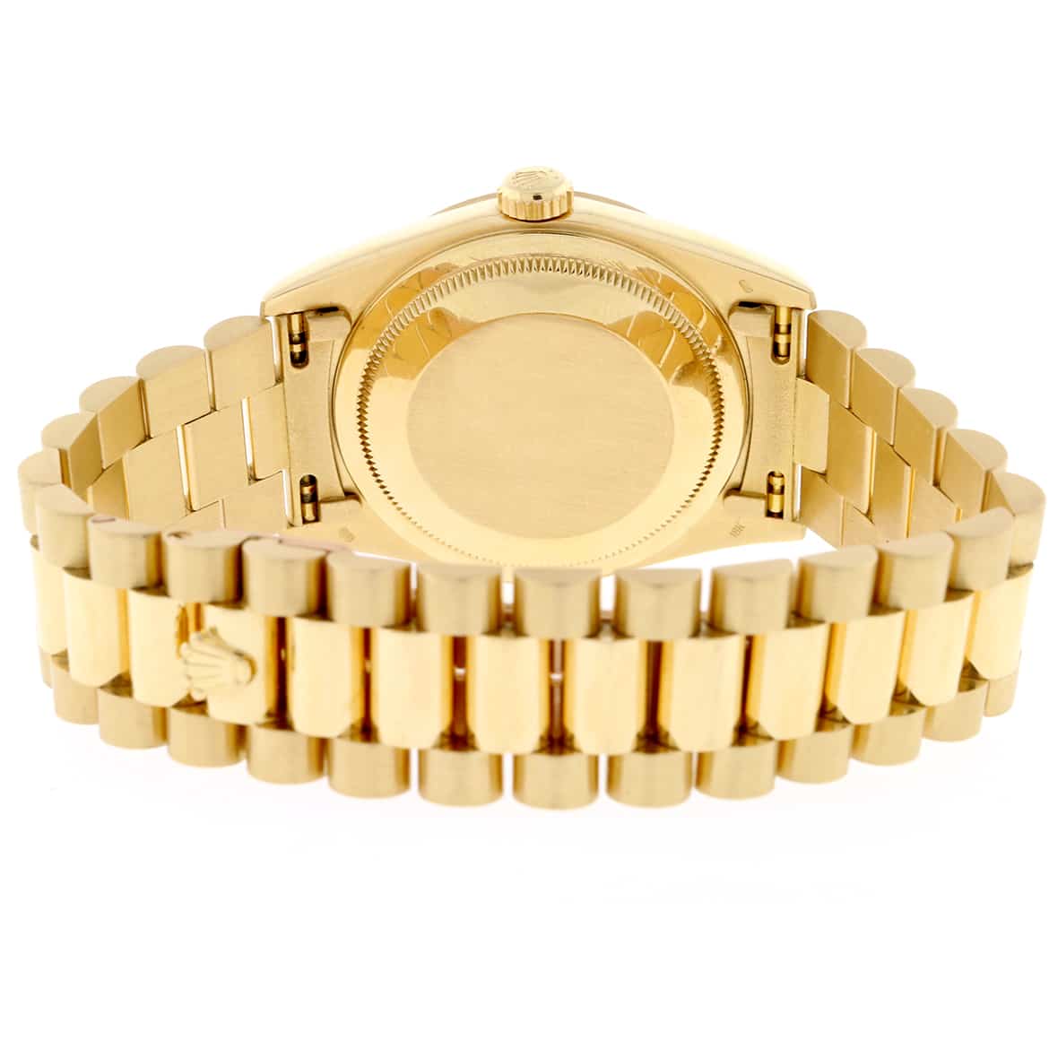 Rolex President Day-Date 18K Yellow Gold Original Black Dial 36MM Automatic Mens Watch 18238 - Image 7