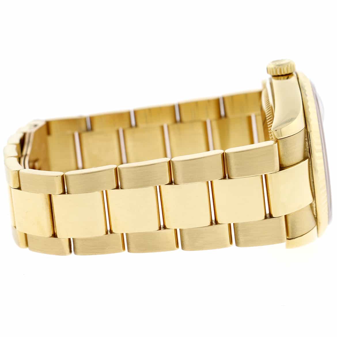 Rolex President Day-Date 18K Yellow Gold Original Champagne Arabic Dial 36MM Automatic Mens Oyster Watch 118238 - Image 7