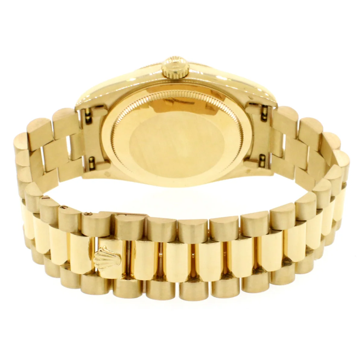 Rolex President Day-Date 18K Yellow Gold Original Champagne Diamond Dial 36MM Automatic Mens Watch 18238 - Image 7