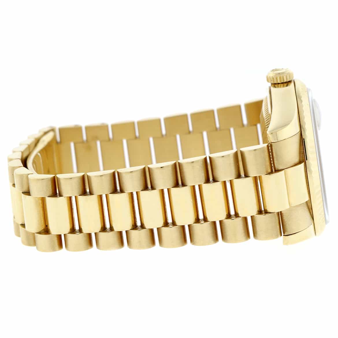 Rolex President Day-Date 18K Yellow Gold Original Champagne Stick Dial 36MM Automatic Mens Watch 118238 - Image 5