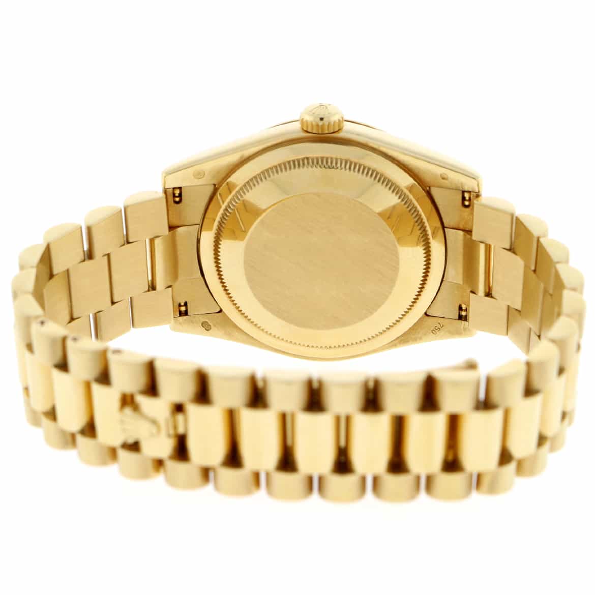 Rolex President Day-Date 18K Yellow Gold Original Champagne Stick Dial 36MM Automatic Mens Watch 118238 - Image 6