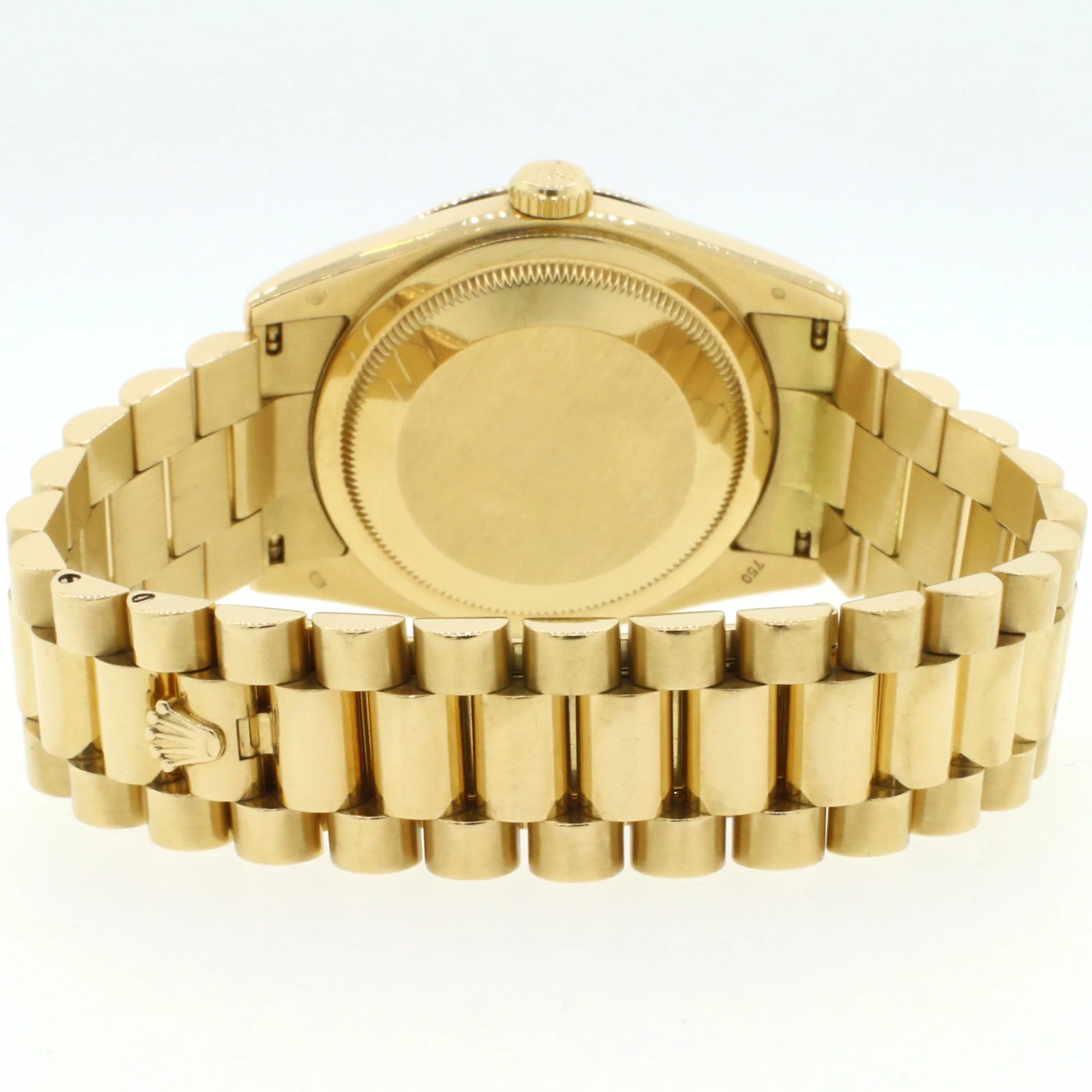 Rolex President Day-Date 18K Yellow Gold White Roman Dial 36MM Watch 118238 - Image 5