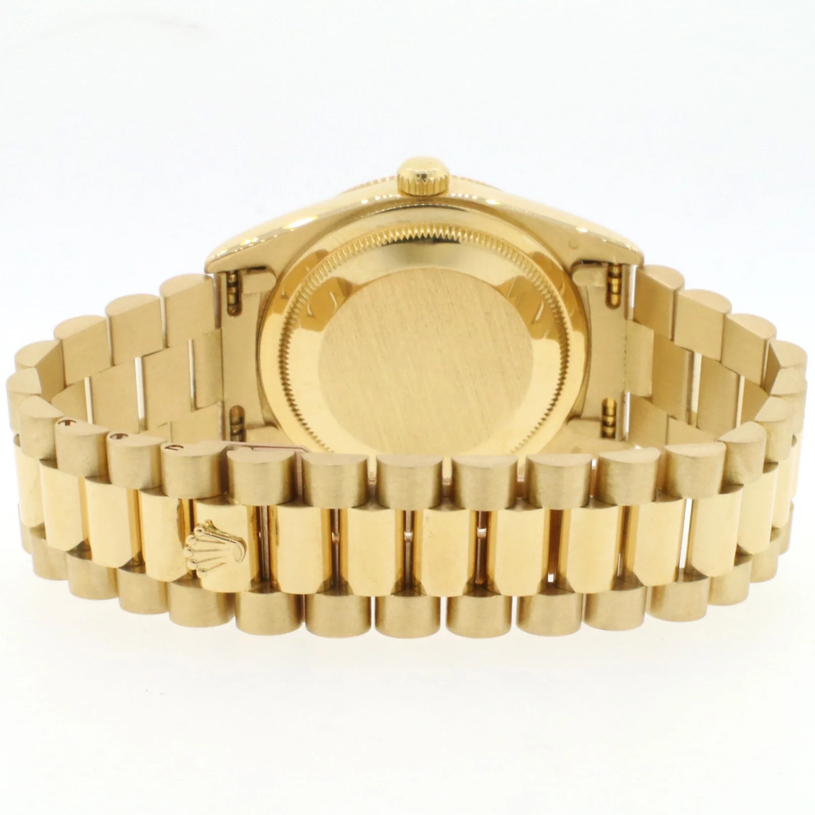 Rolex President Day-Date 36MM 18K Yellow Gold Double Quick Watch Factory Diamond Dial 18238 - Image 5