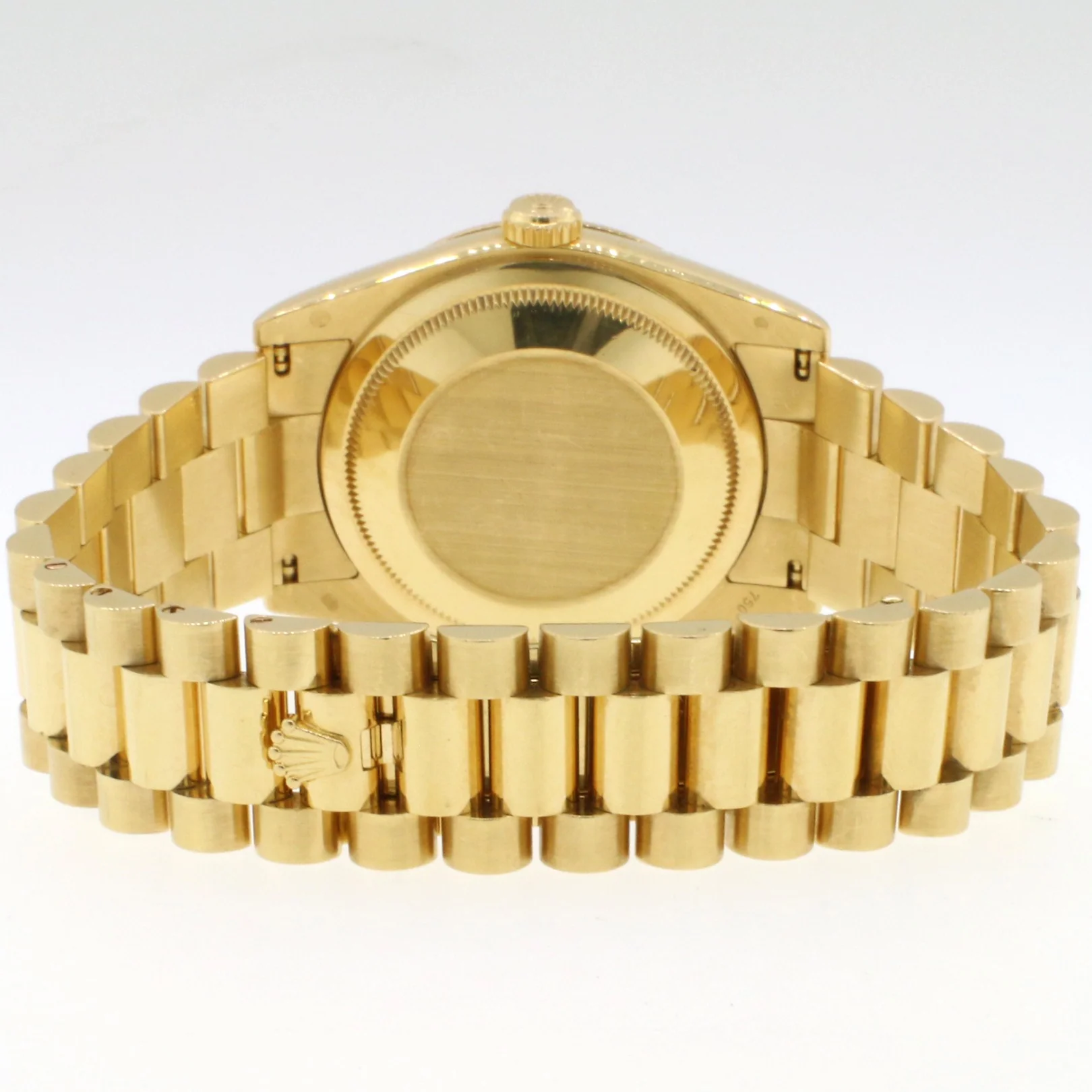 Rolex President Day-Date 36MM 18K Yellow Gold White Roman Dial Watch 118238 - Image 5