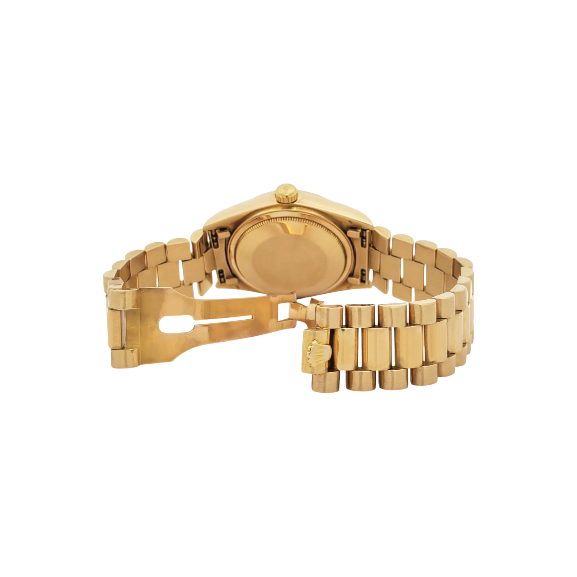 Rolex President Day-Date 36mm Silver Index Dial Yellow Gold 18038 Watch Box Papers - Image 7