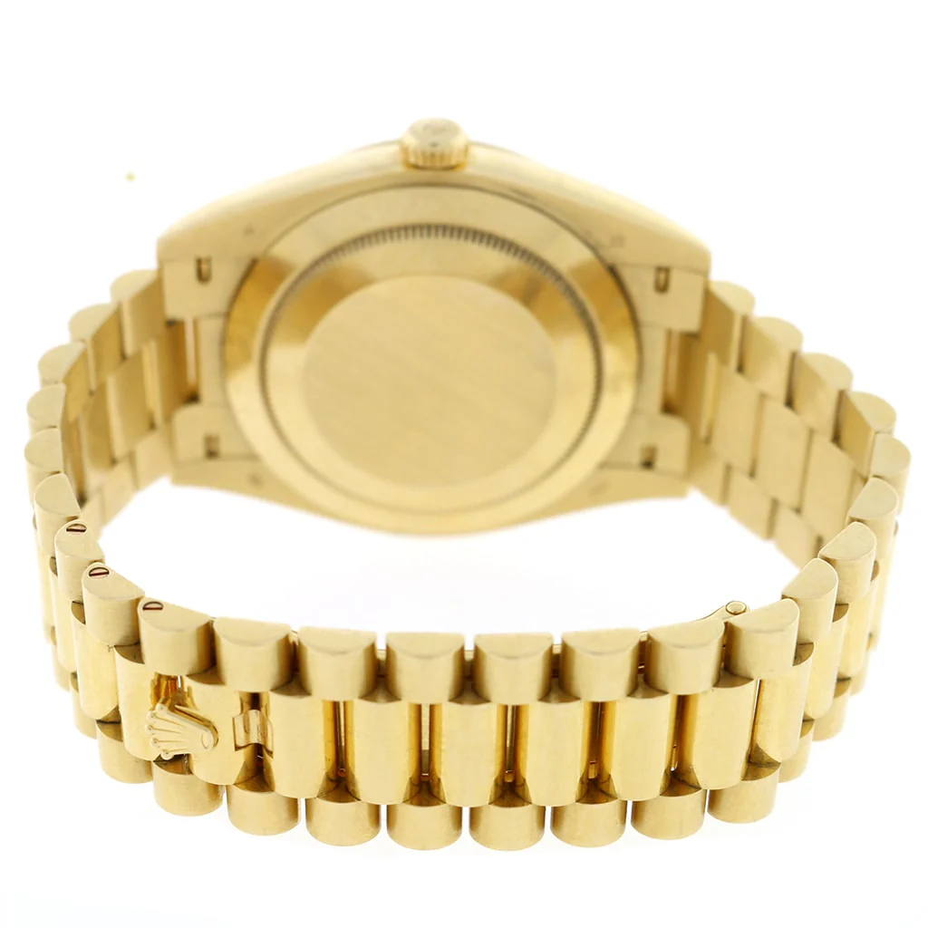 Rolex President Day-Date 40 18K Yellow Gold Original Champagne Roman Dial Automatic Mens Watch 228238 - Image 8