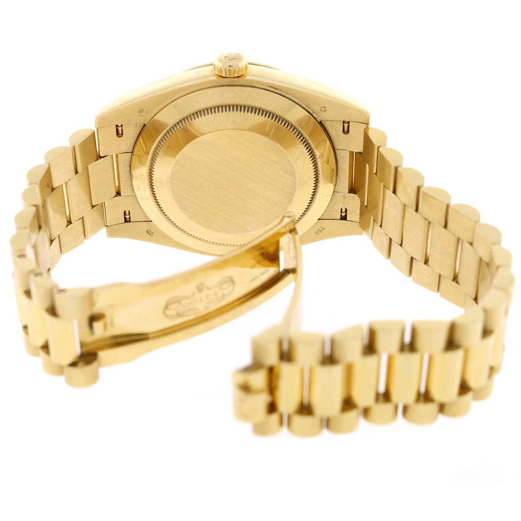 Rolex President Day-Date 40 18K Yellow Gold Original Champagne Roman Dial Automatic Mens Watch 228238 - Image 9