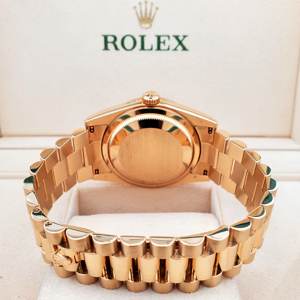 Rolex President Day-Date Factory Champagne Diamond Dial Yellow Gold 36mm Watch 118238 - Image 6