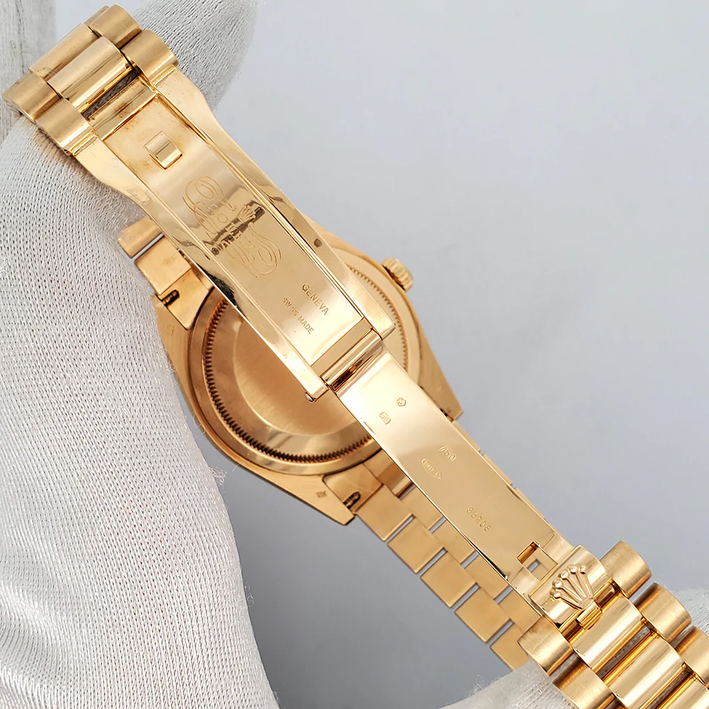 Rolex President Day-Date Factory Champagne Diamond Dial Yellow Gold 36mm Watch 118238 - Image 7