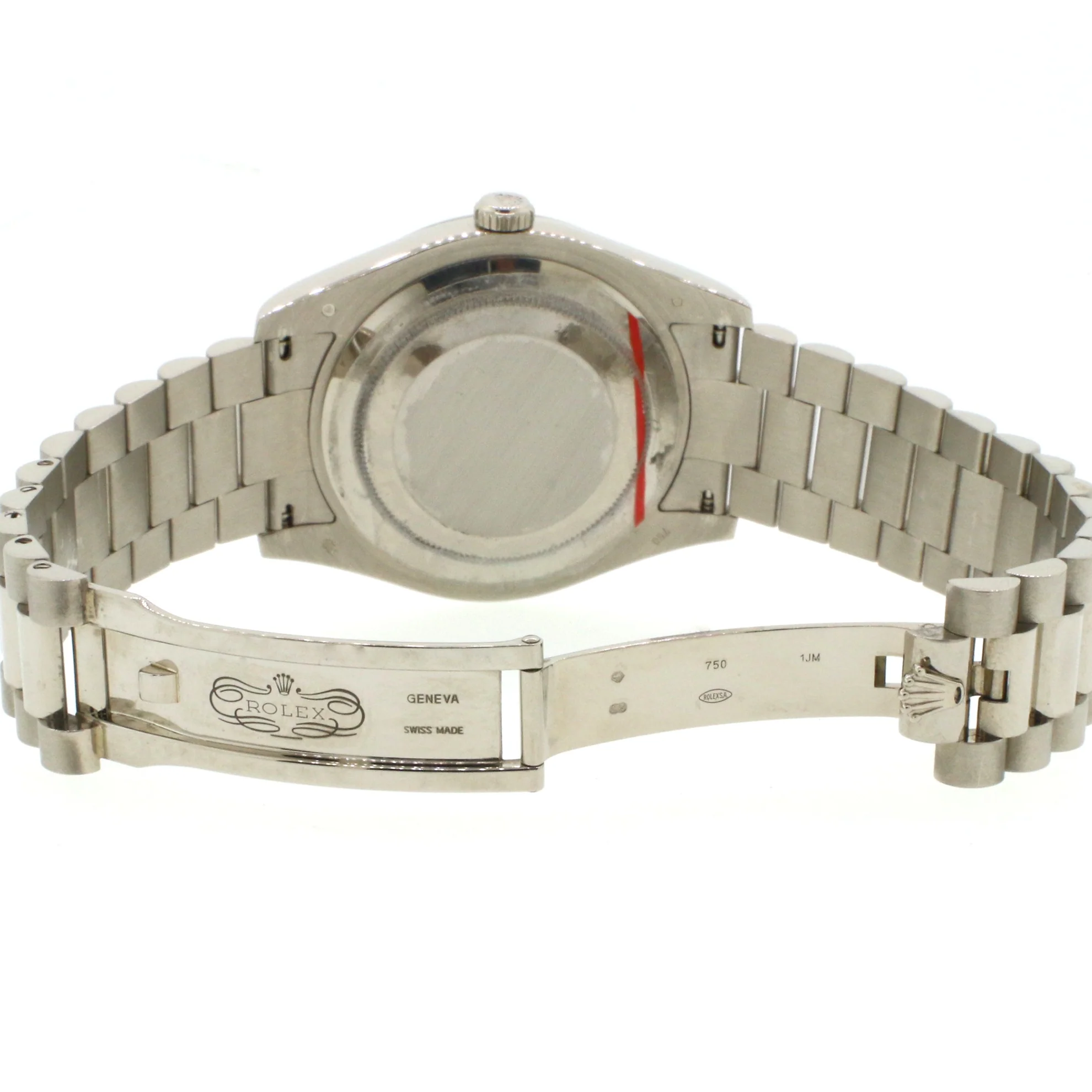 Rolex President Day-Date II 18K White Gold 41MM Mens Watch 218239 - Image 4