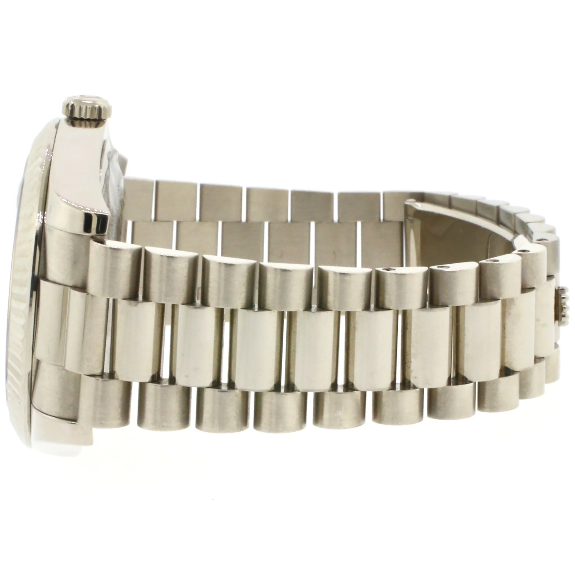 Rolex President Day-Date II 18K White Gold 41MM Mens Watch 218239 - Image 6