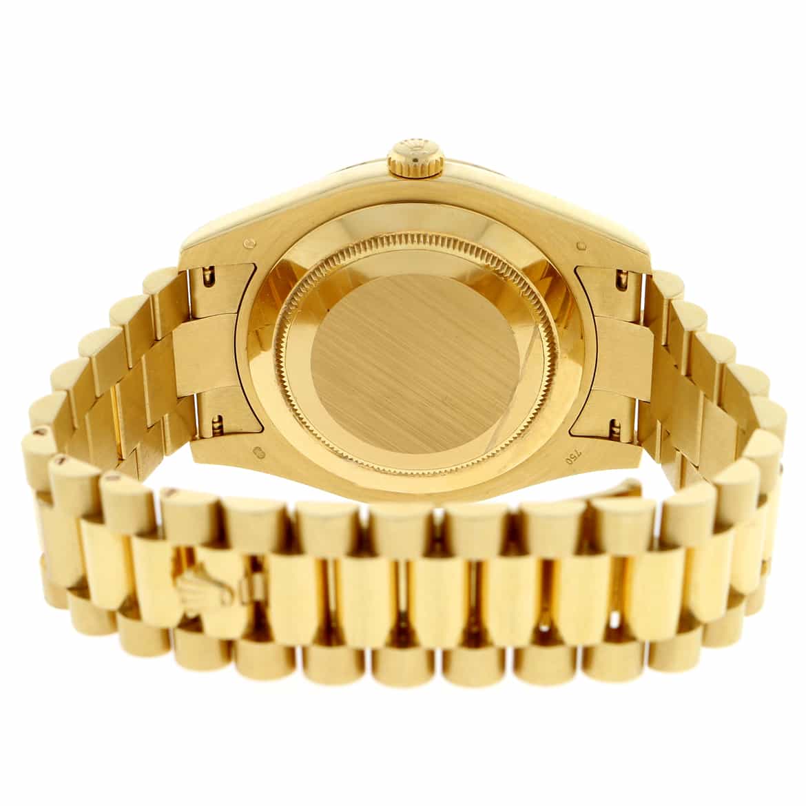 Rolex President Day-Date II 18K Yellow Gold Black Arabic Concentric Dial 41MM Automatic Mens Watch 218238 - Image 7
