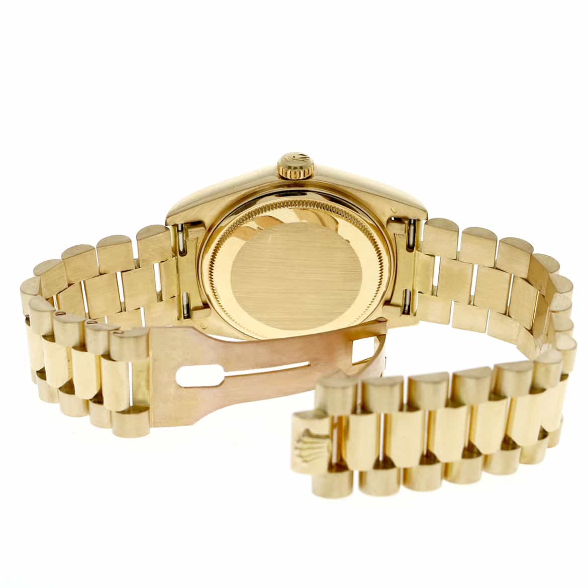 Rolex President Day-Date Original Champagne Dial 18K Yellow Gold 36MM Automatic Mens Watch 18038 - Image 8