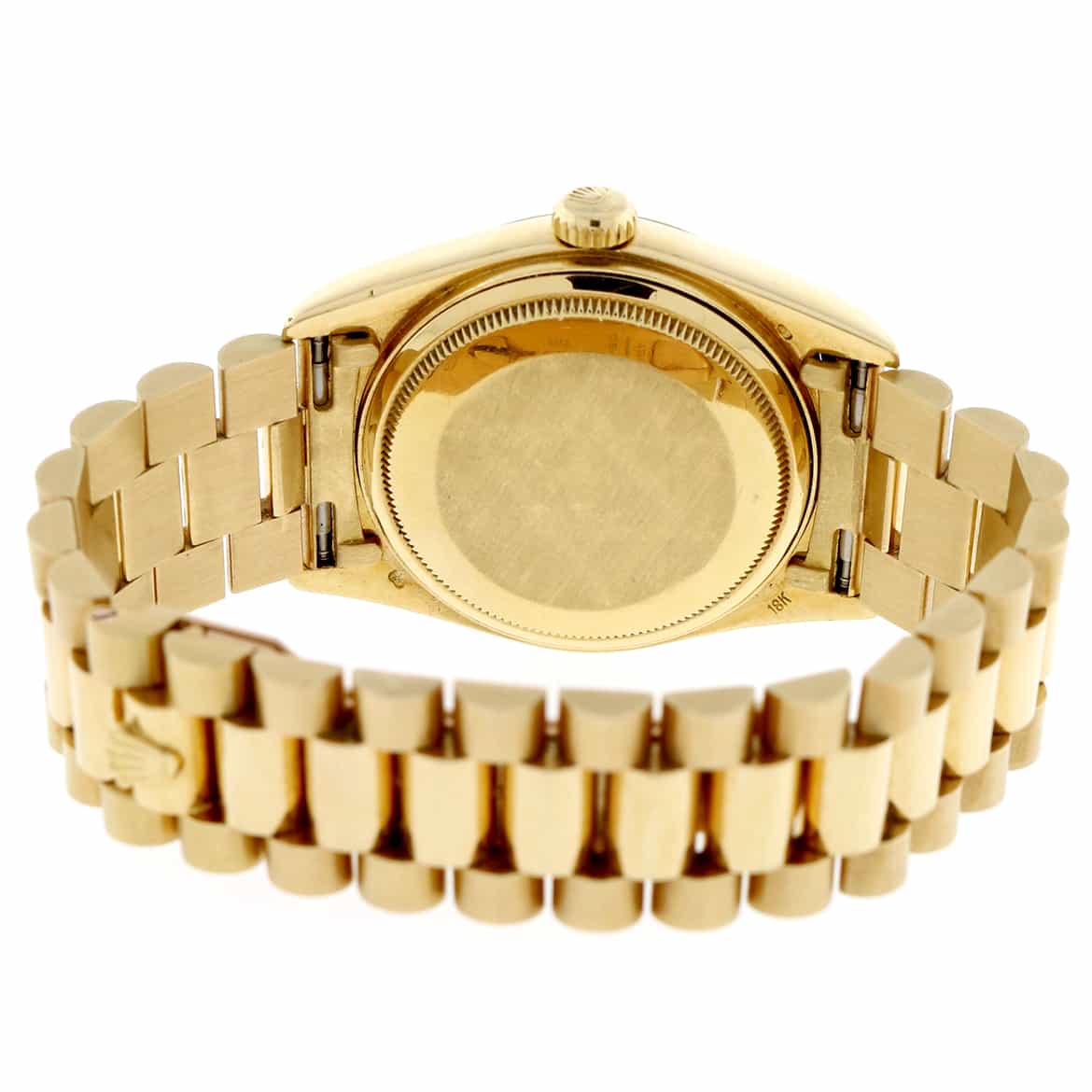Rolex President Day-Date Original Champagne Diamond Dial 18K Yellow Gold 36MM Automatic Mens Watch 18038 - Image 11