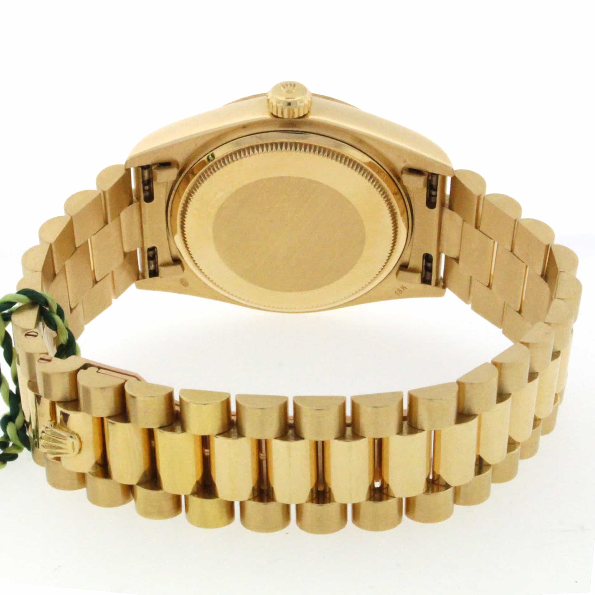 Rolex President Day-Date Original Diamond Baguette Dial 18K Yellow Gold 36MM Automatic Mens Watch - Image 6