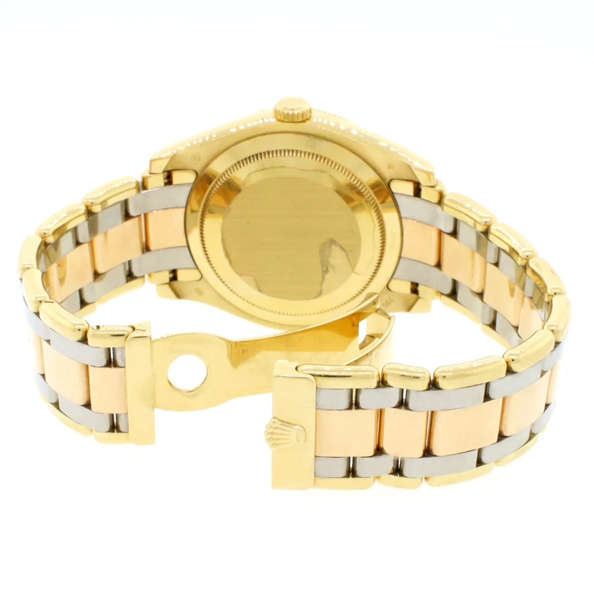 Rolex Day-Date Tridor Masterpiece Factory Meteorite Diamond Dial & Diamond Bezel Watch 18948 - Image 4