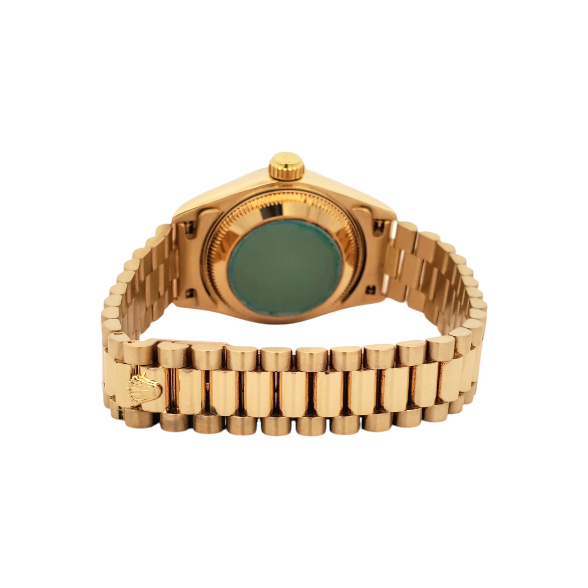 Rolex President Datejust Factory Champagne Diamond Dial Yellow Gold Ladies 26mm Watch 69178 Box/Apr - Image 6