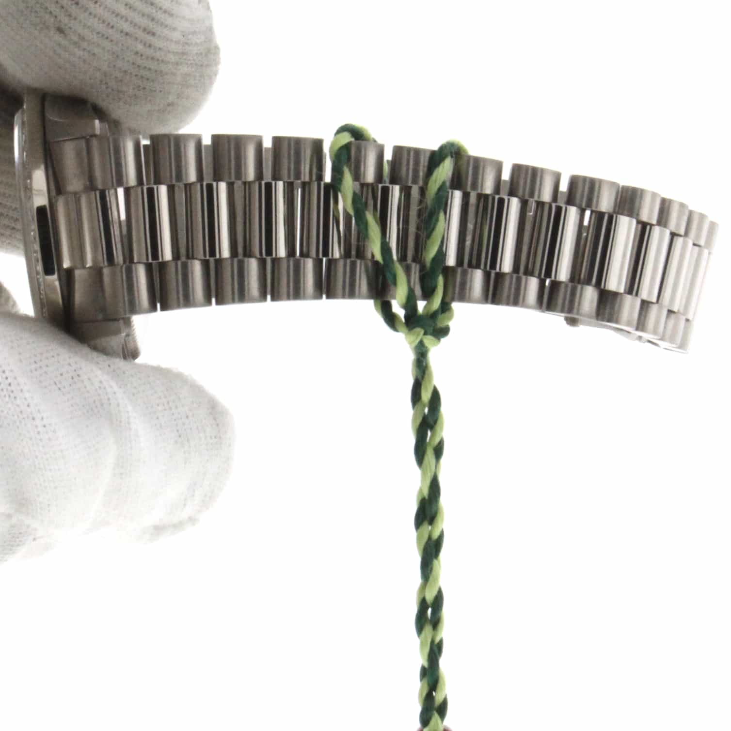 Rolex President Midsize Original Diamond Dial White Gold 31MM Automatic Watch 68279 - Image 7