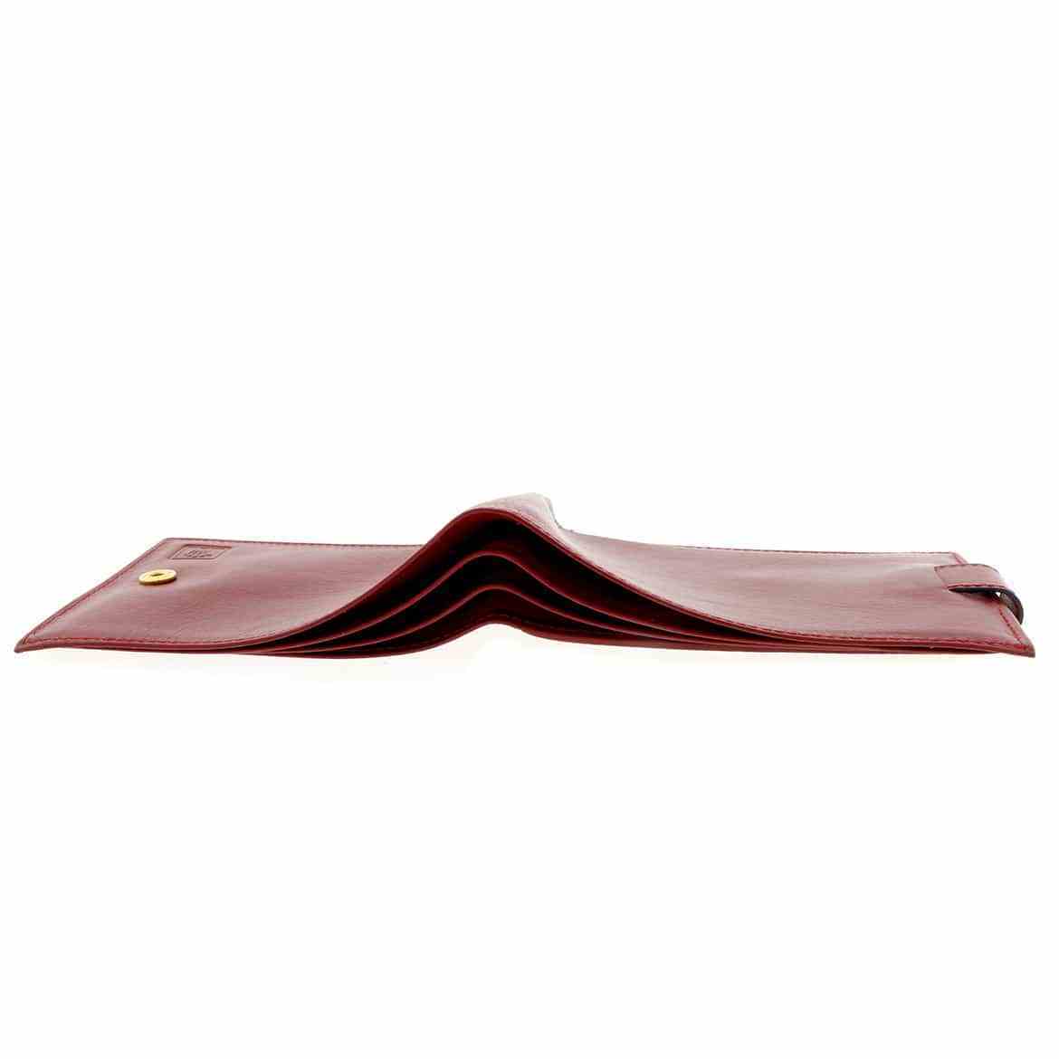 Rolex Red Leather Wallet with Embossed Logo 100% Authentic! - Image 3