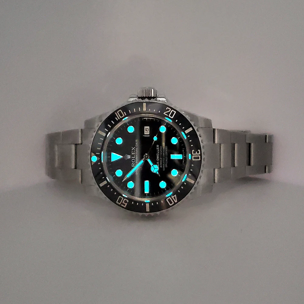 Rolex Sea-Dweller 4000 40mm Ceramic Bezel Steel Watch 116600 Box Papers - Image 9