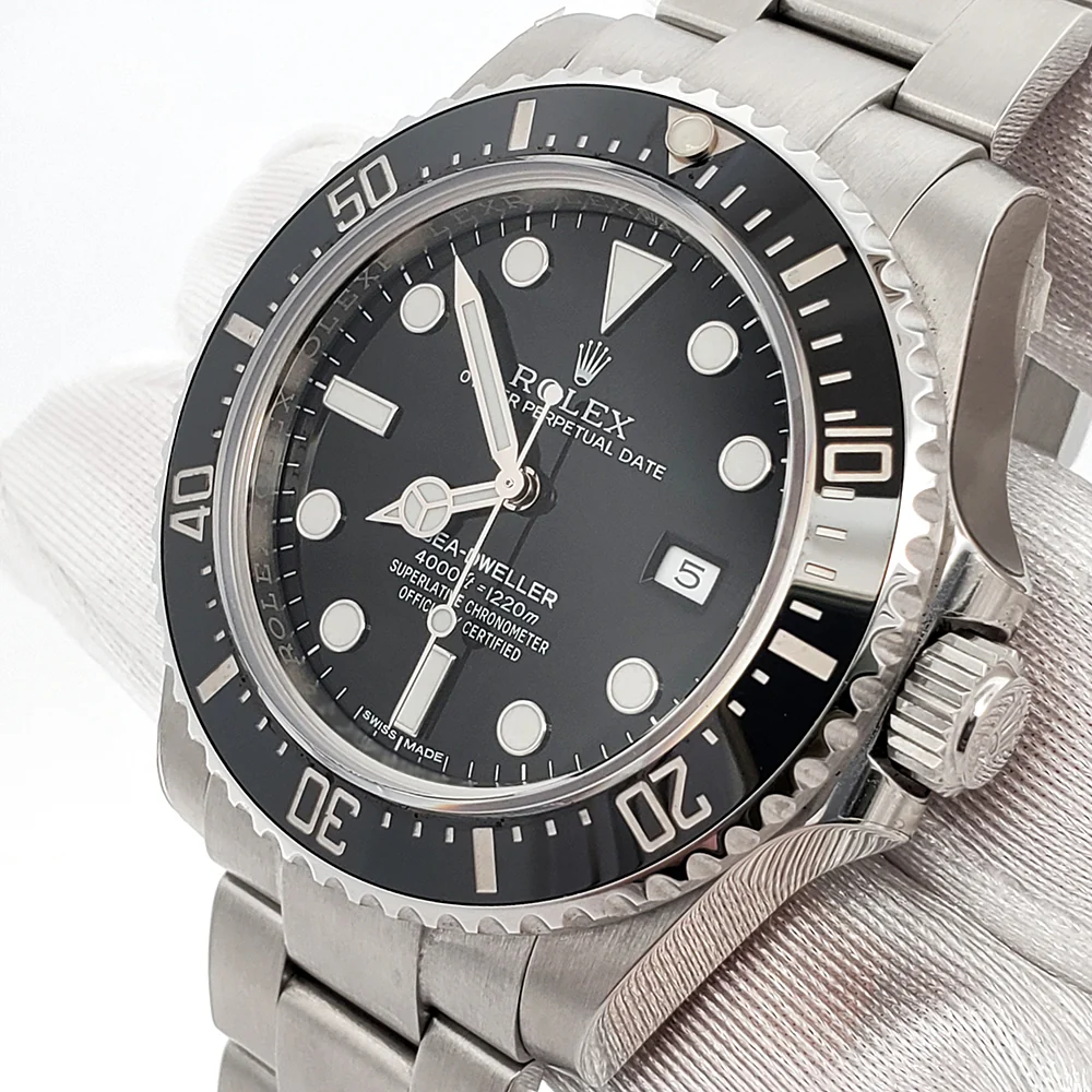 Rolex Sea-Dweller 4000 40mm Ceramic Bezel Steel Watch 116600 Box Papers - Image 3