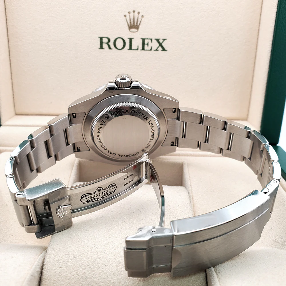 Rolex Sea-Dweller 4000 40mm Ceramic Bezel Steel Watch 116600 Box Papers - Image 6