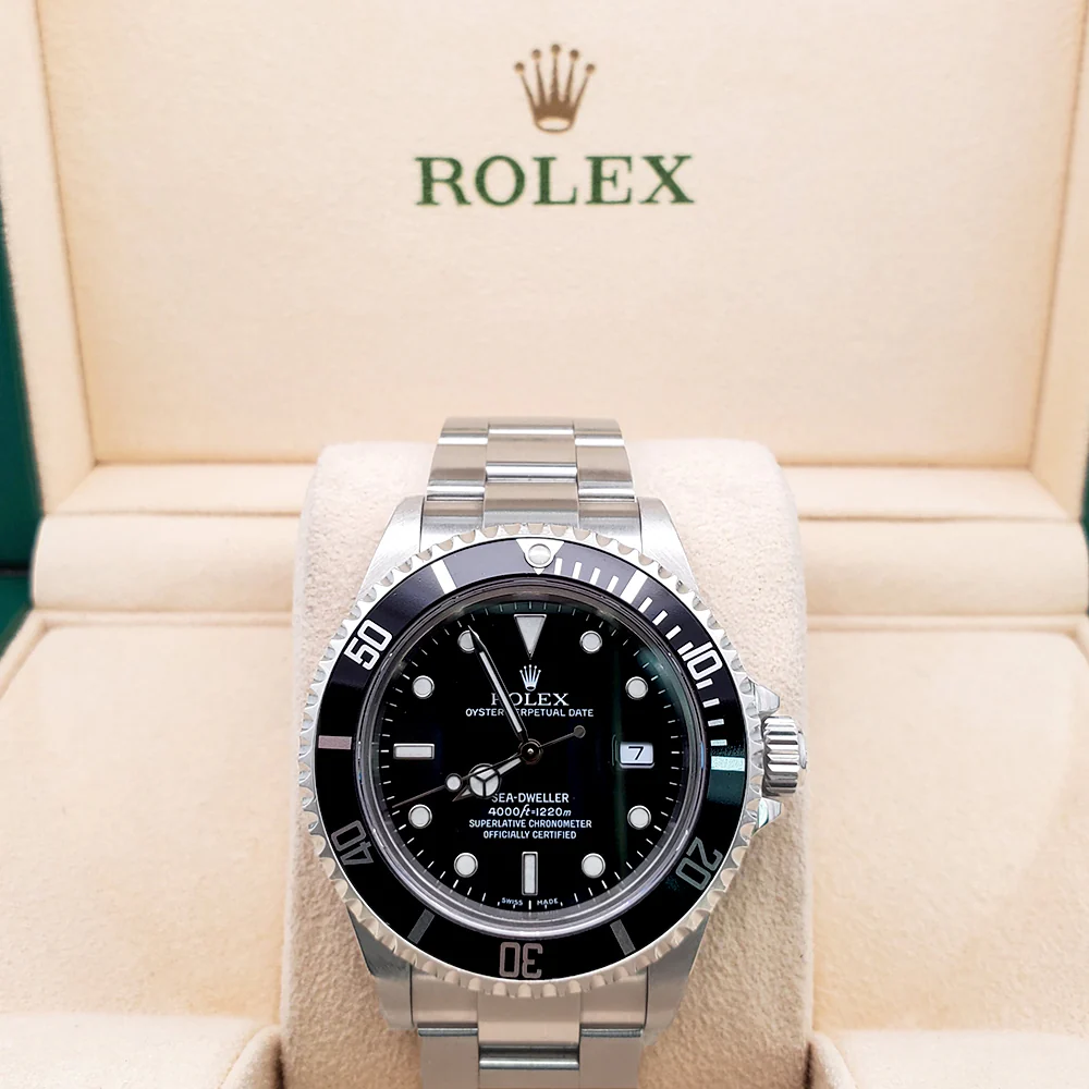 Rolex Sea-Dweller 4000 40mm Oyster Steel Watch 16600 - Image 3