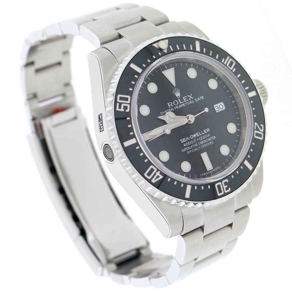 Rolex Sea-Dweller 40mm Black Ceramic Bezel Automatic Stainless Steel Mens Oyster Watch 116600 - Image 5