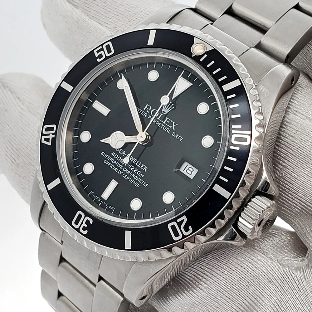 Rolex Sea-Dweller 40mm Black Dial Oyster Stainless Steel Watch 16600 - Image 2
