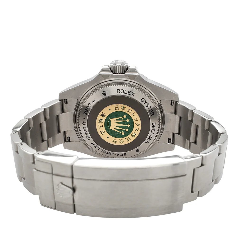 Rolex Sea-Dweller Deepsea 44mm Black Dial Stainless Steel Watch 116660 - Image 4
