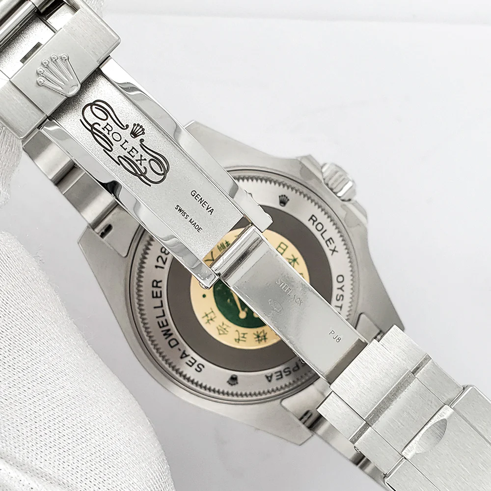 Rolex Sea-Dweller Deepsea 44mm Black Dial Stainless Steel Watch 116660 - Image 5