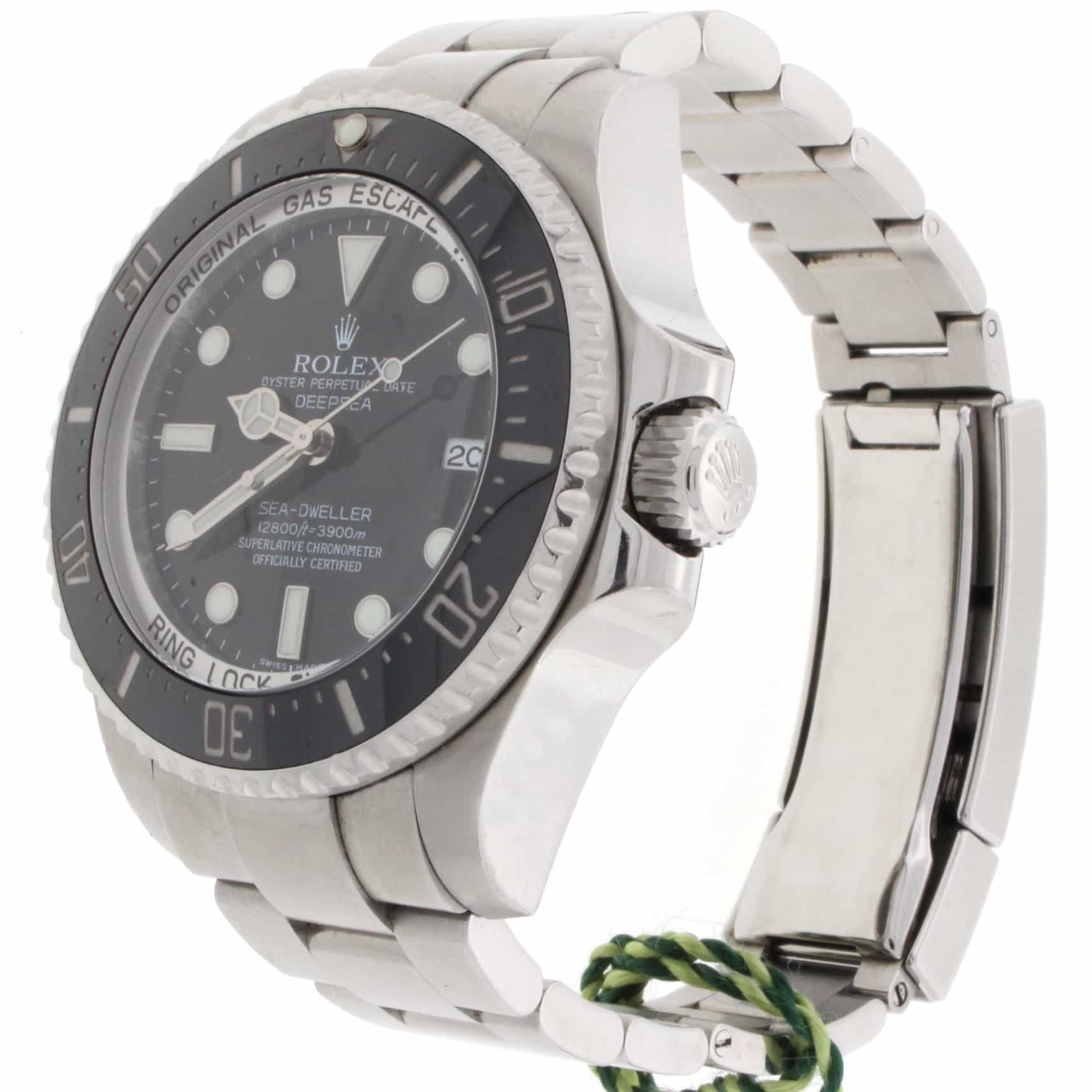 Rolex Sea-Dweller DeepSea 44mm Ceramic Bezel Automatic Stainless Steel Mens Watch 116660 - Image 4