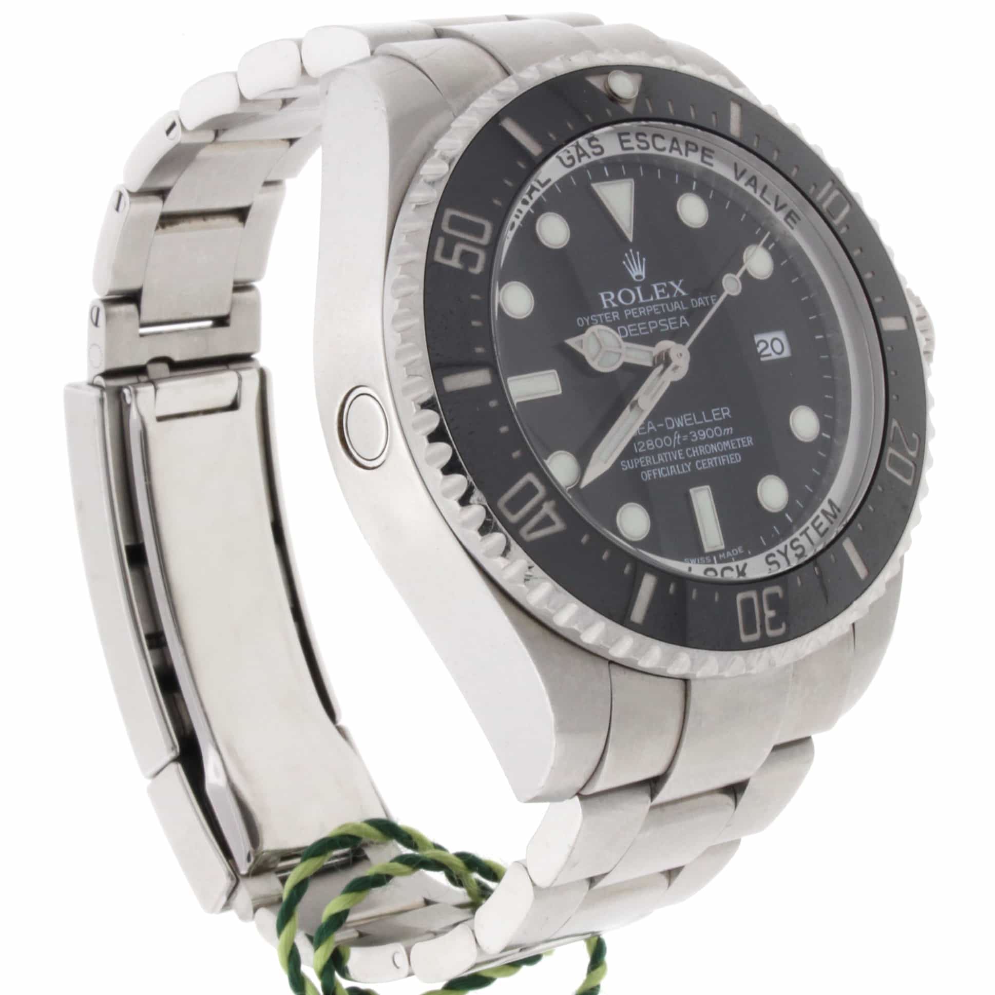 Rolex Sea-Dweller DeepSea 44mm Ceramic Bezel Automatic Stainless Steel Mens Watch 116660 - Image 9