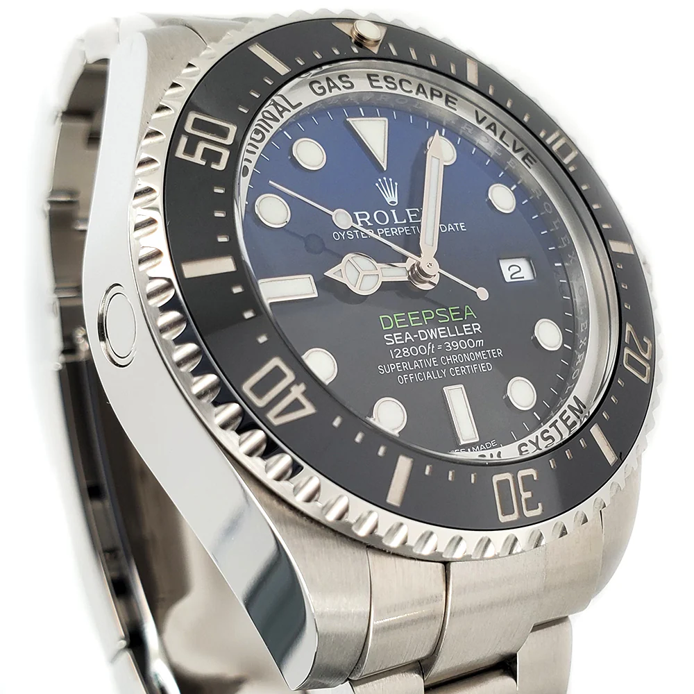 Rolex Sea-Dweller Deepsea 44mm D-Blue James Cameron Dial Stainless Steel Oyster Watch 116660 Box Papers - Image 4