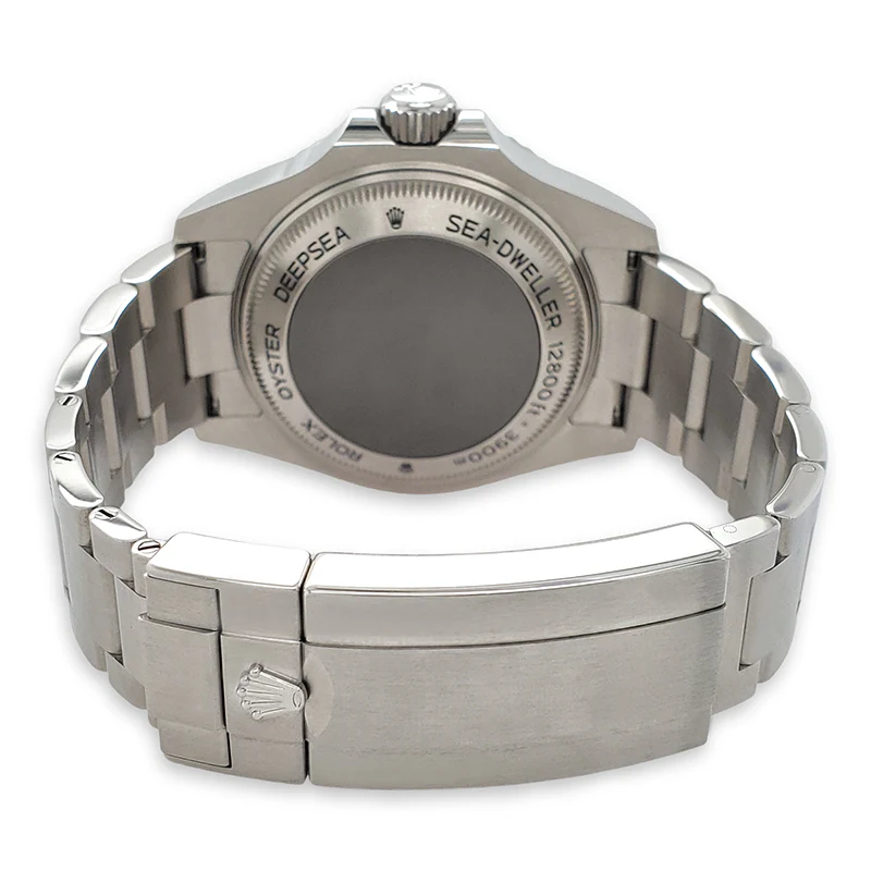 Rolex Sea-Dweller Deepsea 44mm D-Blue James Cameron Dial Stainless Steel Oyster Watch 126660 Box Papers - Image 4