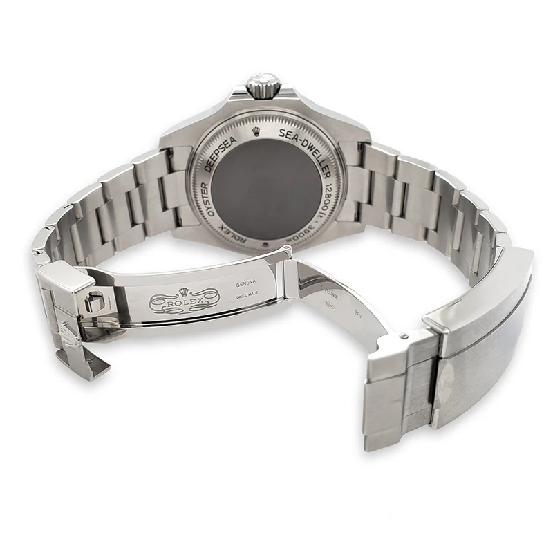 Rolex Sea-Dweller Deepsea 44mm D-Blue James Cameron Dial Stainless Steel Oyster Watch 126660 Box Papers - Image 5
