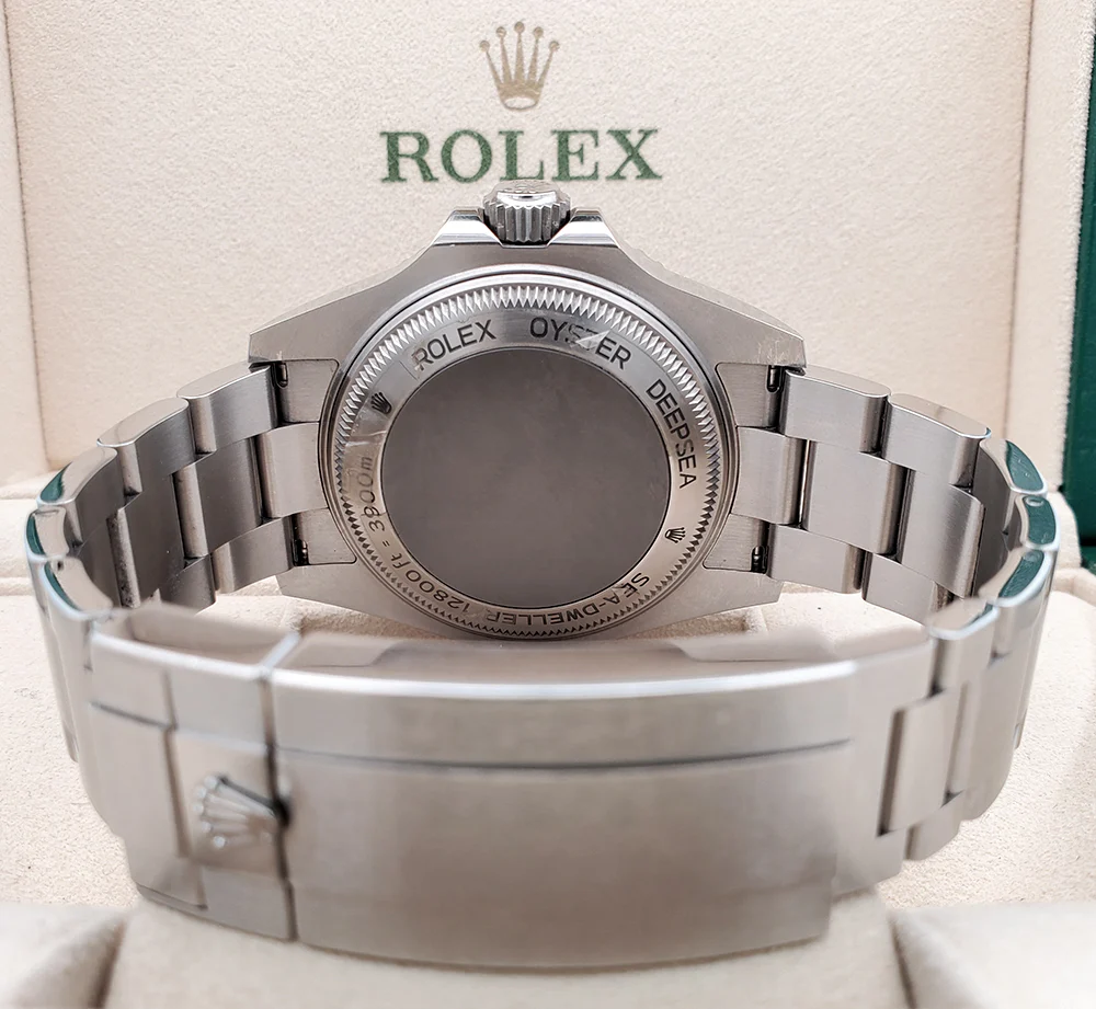 Rolex Sea-Dweller Deepsea 44mm D-Blue James Cameron Steel Oyster Watch 126660 Box Papers - Image 5