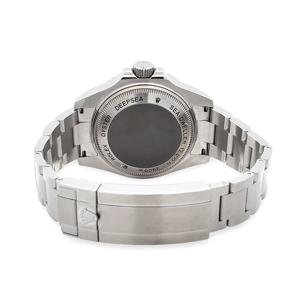 Rolex Sea-Dweller Deepsea D-Blue James Cameron Steel Oyster 44mm Watch 116660 Box/Papers/Tag - Image 7