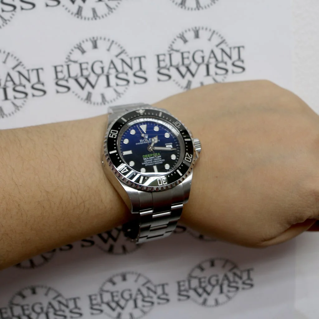 Rolex Sea-Dweller DeepSea James Cameron 44mm Ceramic Bezel D-Blue Dial Automatic Stainless Steel Mens Oyster Watch 116660 - Image 5