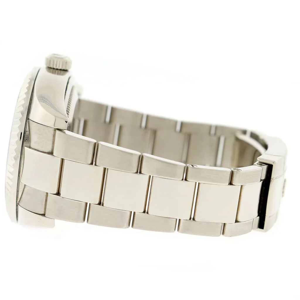 Rolex Sky-Dweller 18K White Gold Factory Ivory Roman Dial 42mm Watch 326939 Box Papers - Image 6