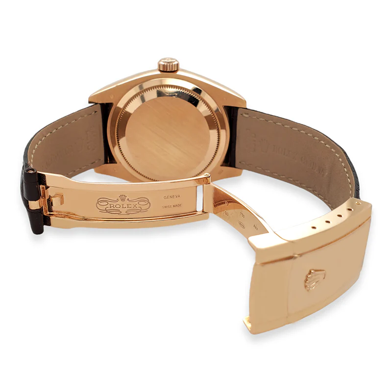 Rolex Sky-Dweller 42mm 326135 Everose Gold Chocolate Arabic Dial Watch - Image 5