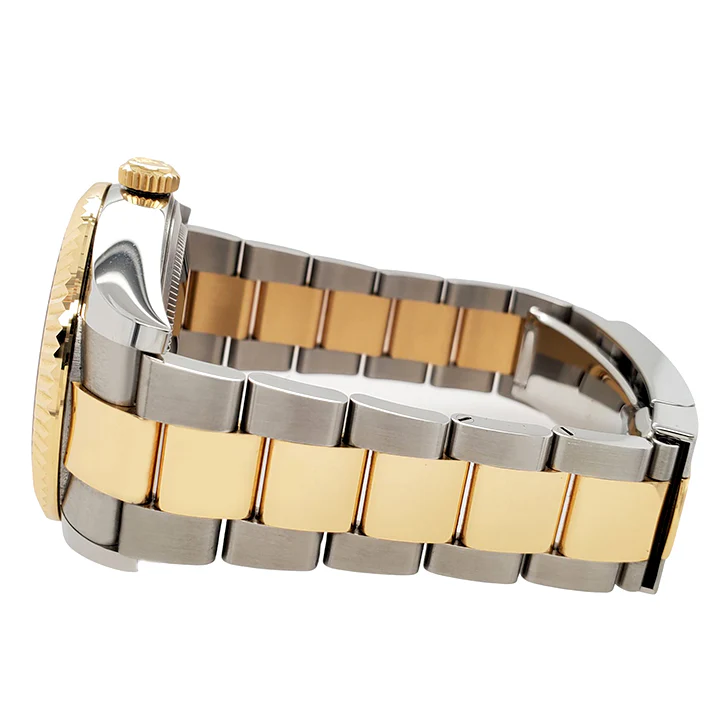 Rolex Sky-Dweller 42mm Champagne Dial Yellow Gold/Steel Watch 326933 Box Papers - Image 3