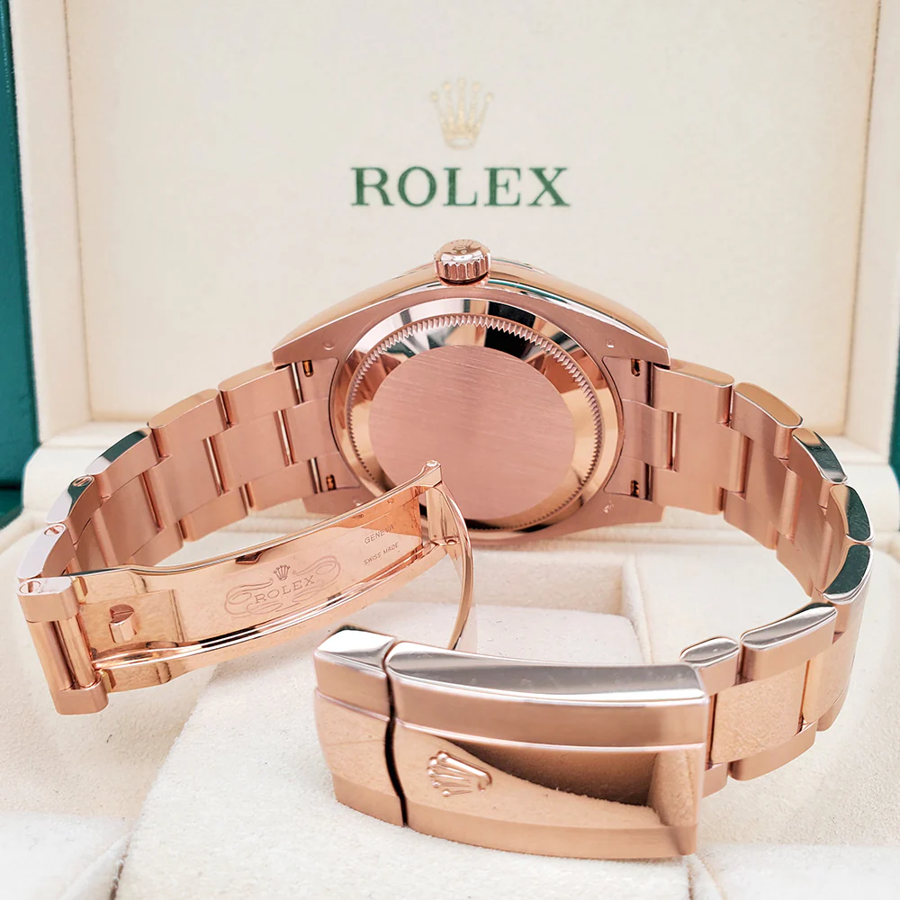Rolex Sky-Dweller 42mm Dark Rhodium Index Dial 18K Rose Gold Oyster Watch 326935 - Image 6